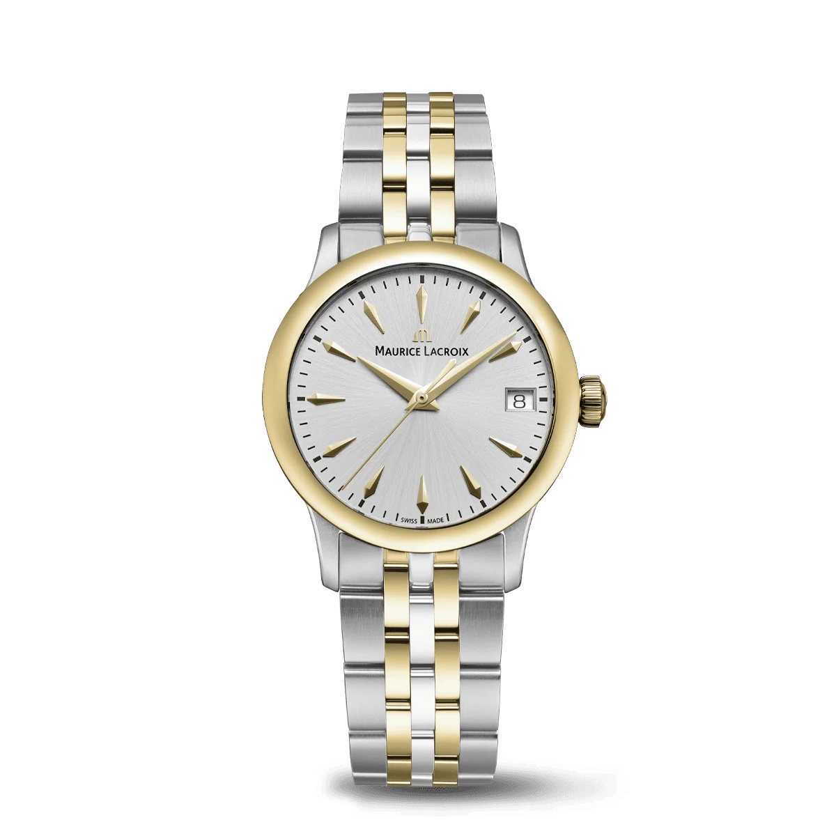 De 1975-collectie, gekenmerkt door een elegante stijl en strakke proporties, straalt een vintage sfeer uit en belooft tegelijkertijd een tijdloze aantrekkingskracht. Strak, verfijnd en met een hoge waargenomen waarde: de 1975-collectie is dan wel nieuw, maar zit boordevol vertrouwde Maurice Lacroix-kenmerken.