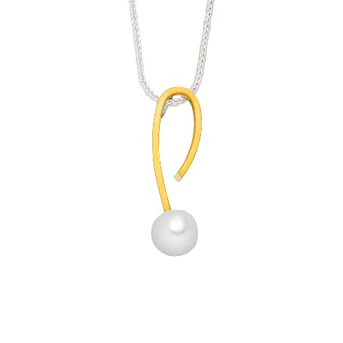 Die Kette mit Perle geh&ouml;rt zur Kategorie &bdquo;Jewel&ldquo; und hat eine L&auml;nge von 40cm. Sie ist ideal f&uuml;r den Alltag und besondere Anl&auml;sse, da sie dezent und dennoch elegant wirkt. Tragen Sie sie solo oder kombinieren Sie sie mit anderen Schmuckst&uuml;cken, um Ihrem Outfit eine pers&ouml;nliche Note zu verleihen.