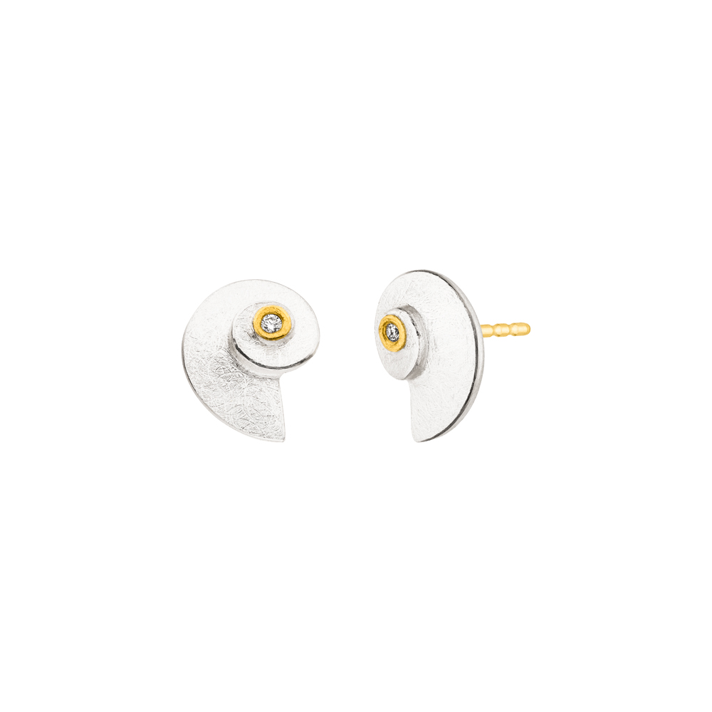 Ohrringe O1058 Brillant 0.012ct AU999