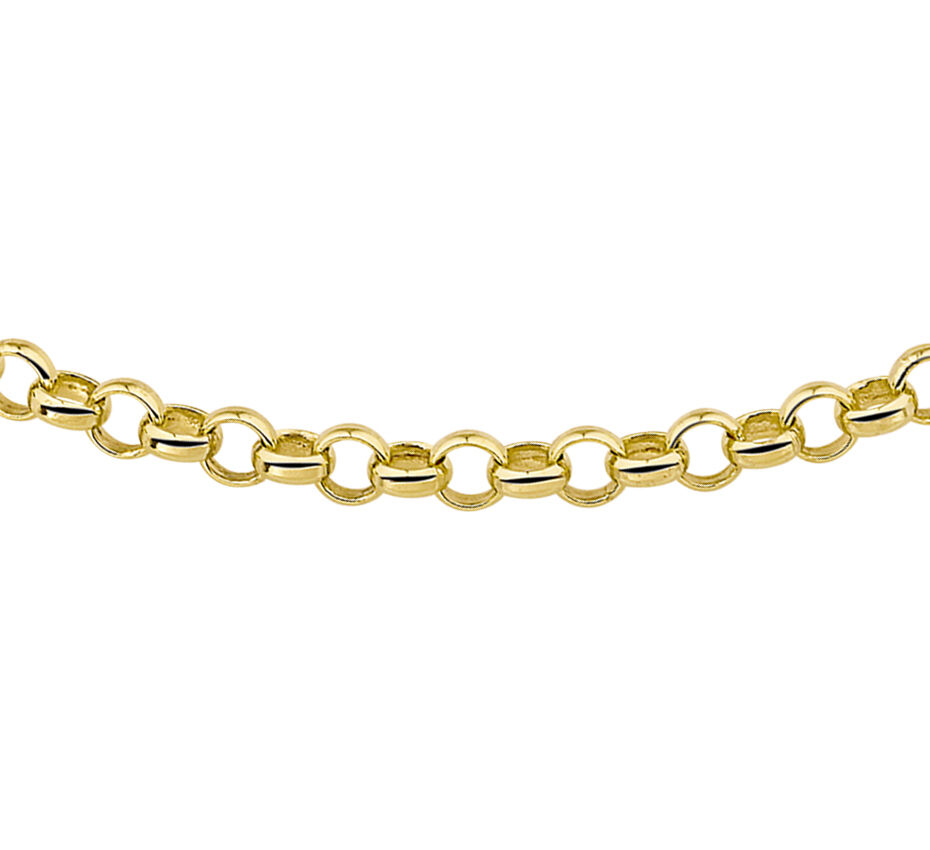 Dit Geelgoud/zilverkern collier jasseron, modelnummer 5000110, is een massieve ketting van 5,0 mm met een gouden kleur. Het heeft een lengte van 450 mm en is gemaakt van goud. Draag deze stijlvolle halsketting solo voor een verfijnde look of combineer met andere kettingen voor een trendy laagjes-effect. Perfect voor elke gelegenheid!