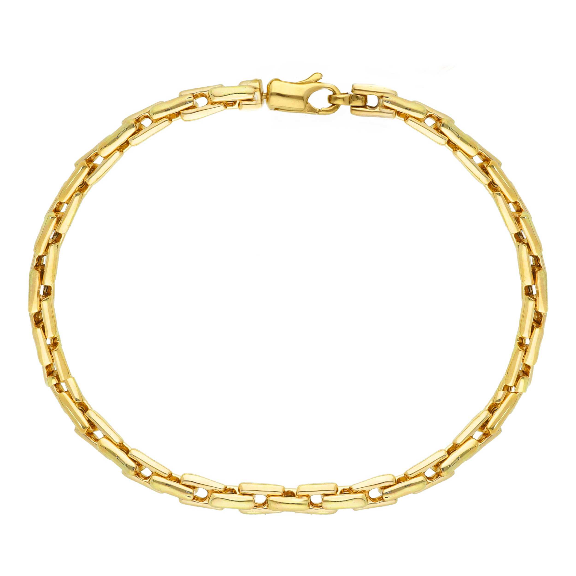 fancy armband 18 karaat geel goud 