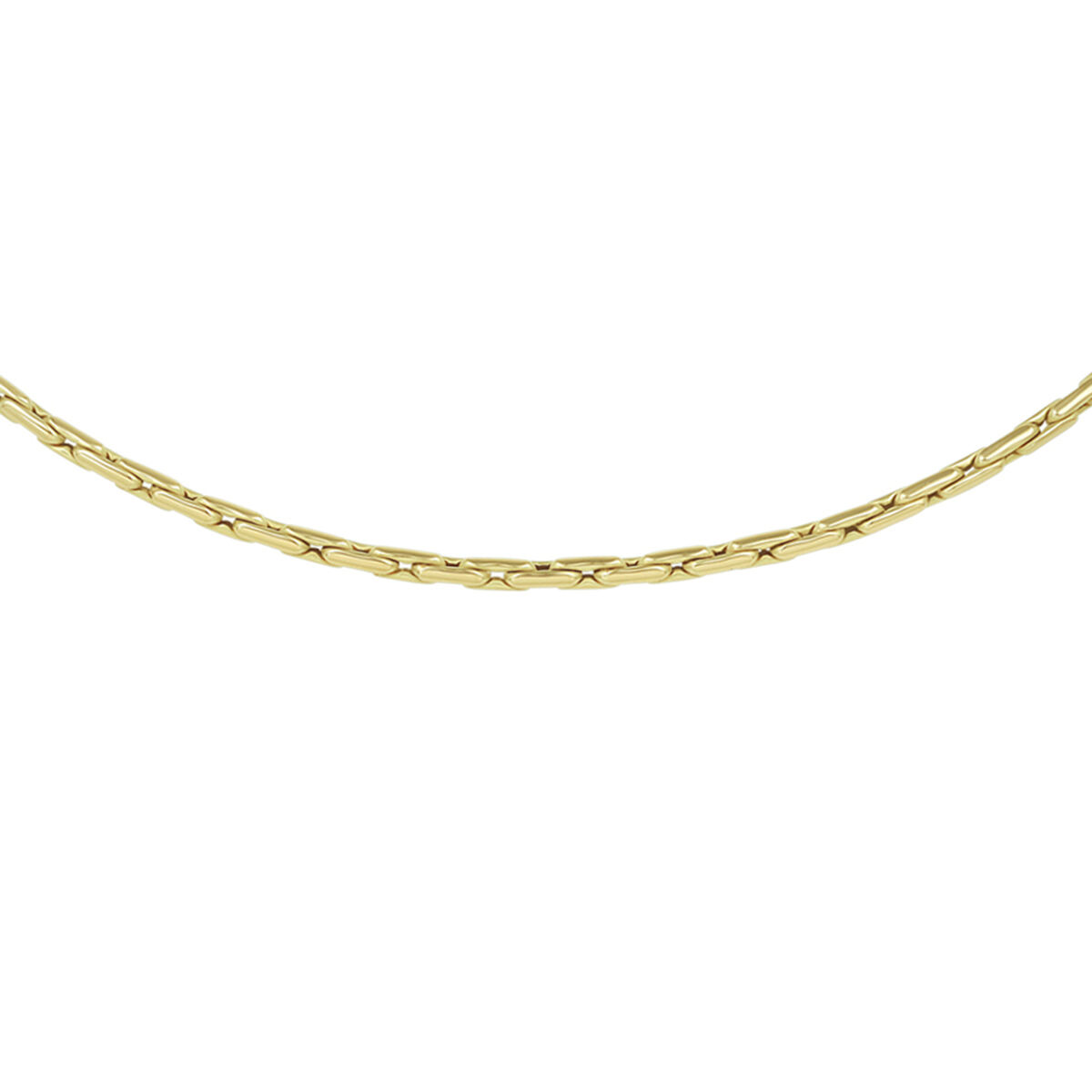 Huiscollectie 9 karaats collier Cardano 2,7mm 45cm