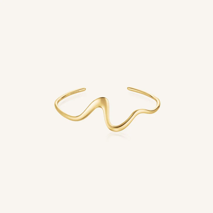 rosefiled armband de wave gold.