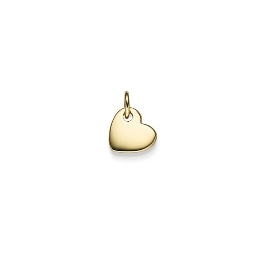 GEELGOUDEN HANGER HART