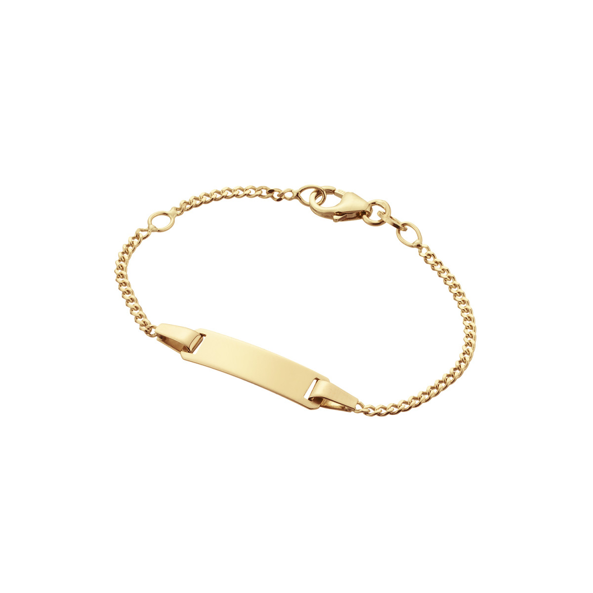De ID armband 10-12 cm Gourmet 585, modelnummer 204055112, is een gouden kinderarmband. Deze fijne armband is gemaakt van 14-karaats goud en biedt een elegante uitstraling, perfect voor jonge kinderen. Ideaal om te dragen tijdens speciale gelegenheden voor een stijlvolle en klassieke look. Draag deze armband comfortabel om de pols van uw kind.