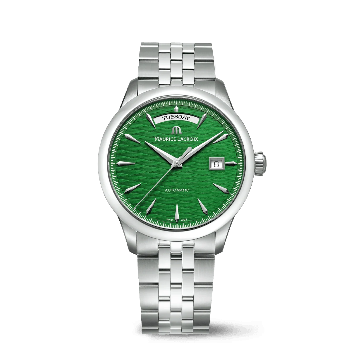 1975 AUTOMATIC VAGUES DU JURA GREEN  756058-SS002-630-1