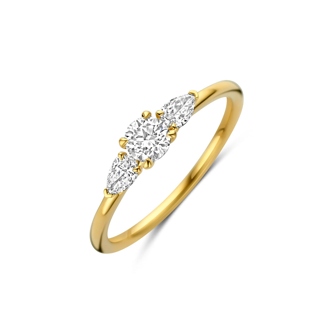 Lab-grown RING YG / Size: 54 / Ct: 0.53