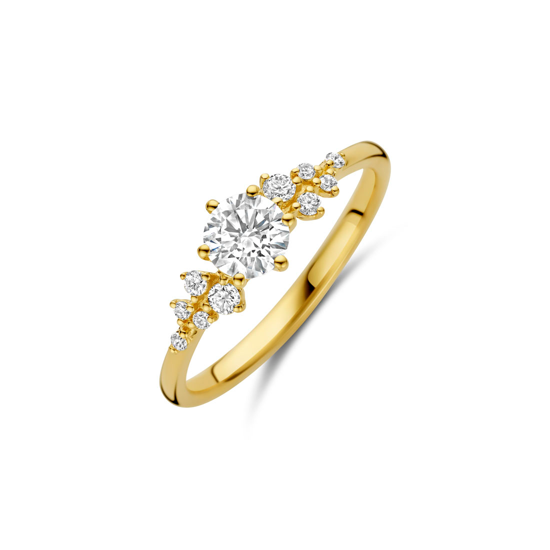 Lab-grown RING  YG / Size: 54 / Ct: 0.62