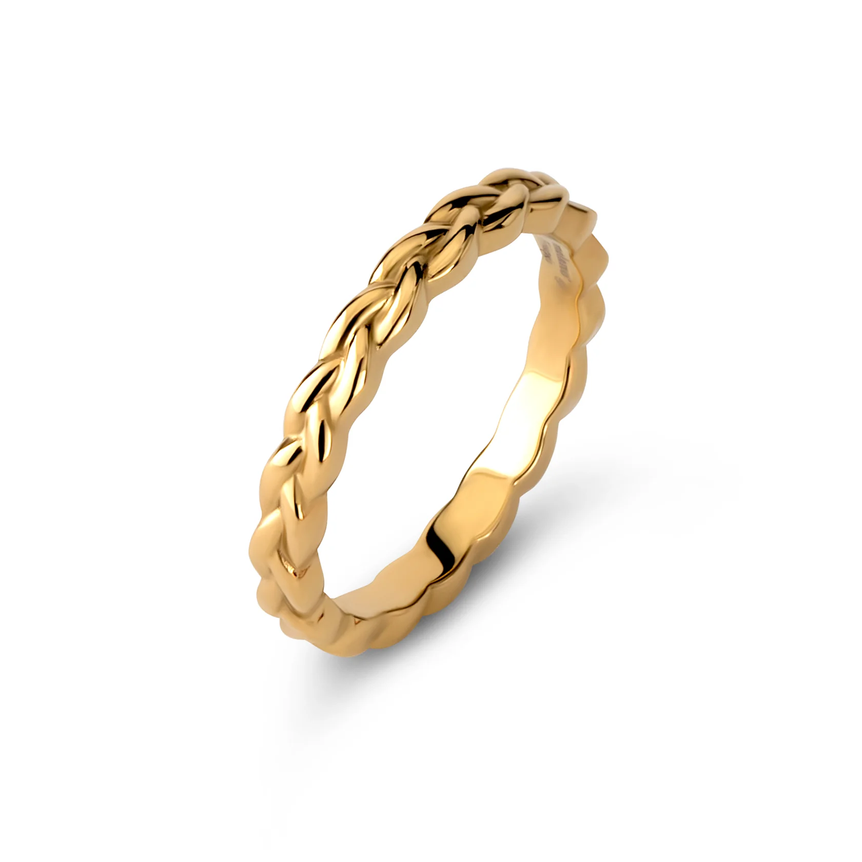 De Melano Friends Mimi ring is de ready-to-wear variant van de Twisted Tari ring. Door het vlechtwerk heeft deze ring een minimalistische maar toch bijzondere uitstraling. Combineer Mimi in diverse platings of met de Twisted variant en cre&euml;er een waanzinnige ring party! De Mimi ring is 3 mm breed en is verkrijgbaar in een zilver-, rose goud- of goudkleurige plating.