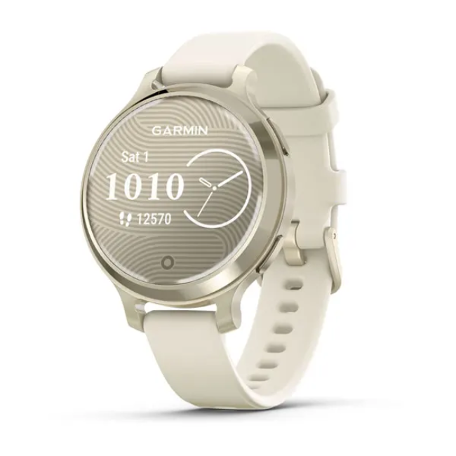 Dit Garmin horloge heeft een kast gemaakt van Aluminium met een diameter van 35 mm en is voorzien van een Rubber band. In de kast bevindt zich een Garmin kwaliteitsuurwerk en is afgewerkt met Corning Gorilla Glass 3glas.

Het horloge is 5ATM. Dit betekent dat het horloge geschikt is om mee te douchen. Verder wordt het horloge geleverd met