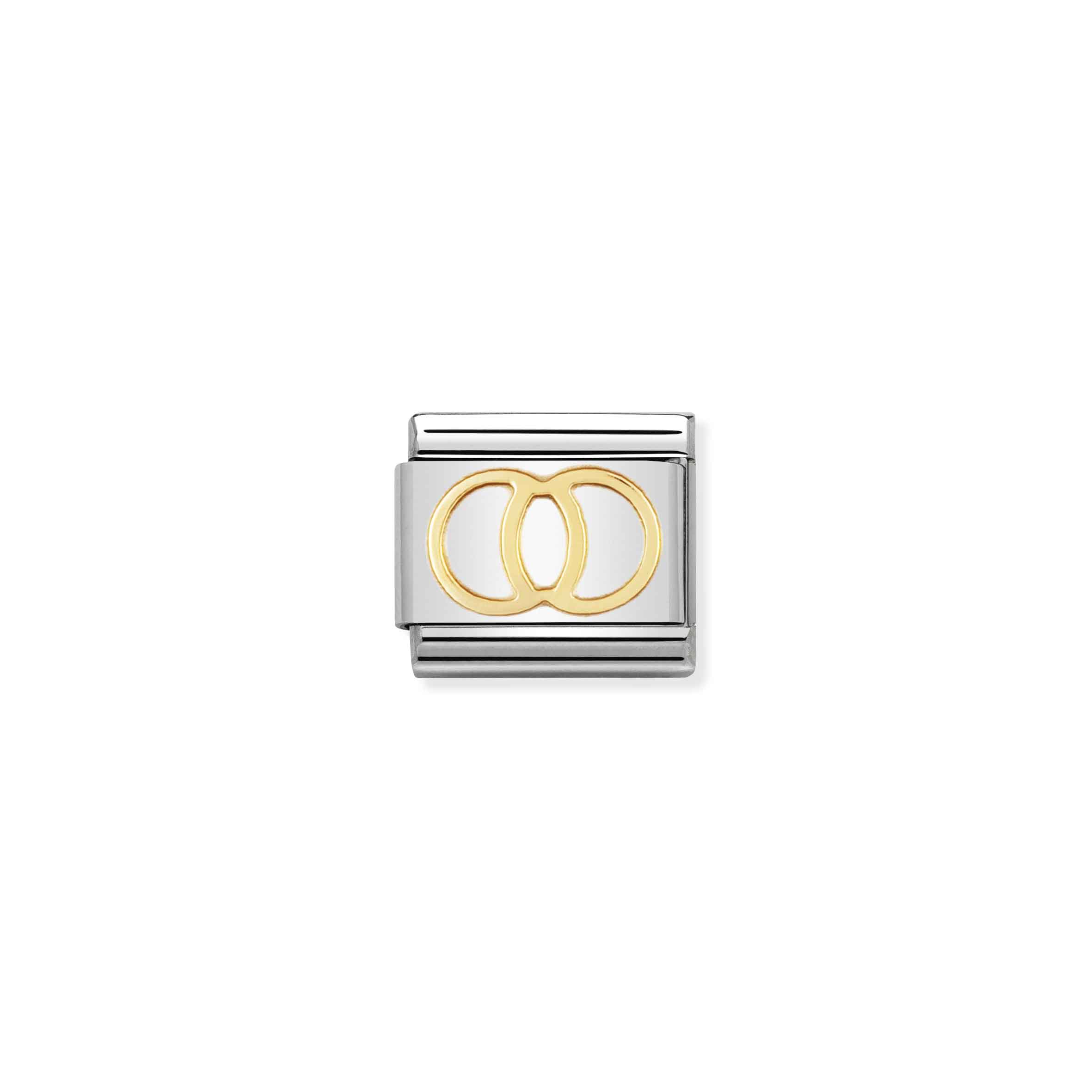 NOMINATION COMPOSABLE CLASSIC DAILY LIFE WEDDING RINGS