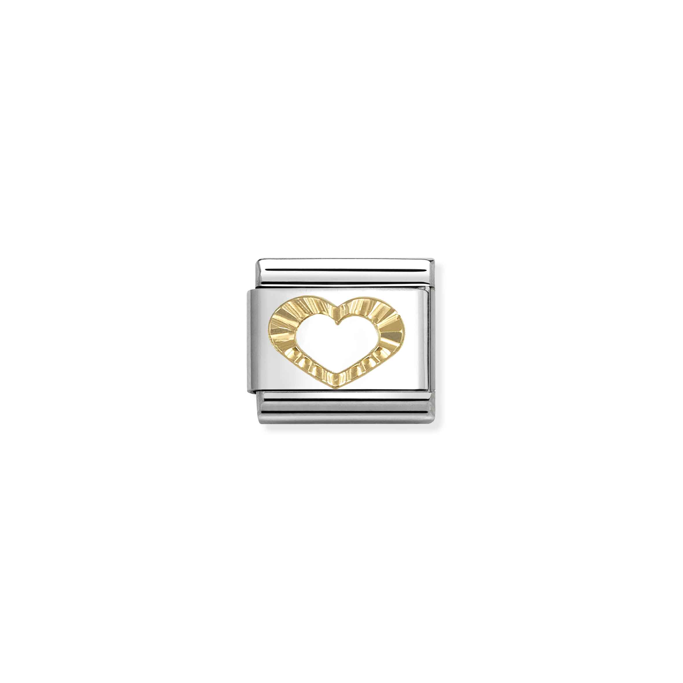 NOMINATION COMPOSABLE CLASSIC SYMBOLS DIAMOND HEART PROFILE