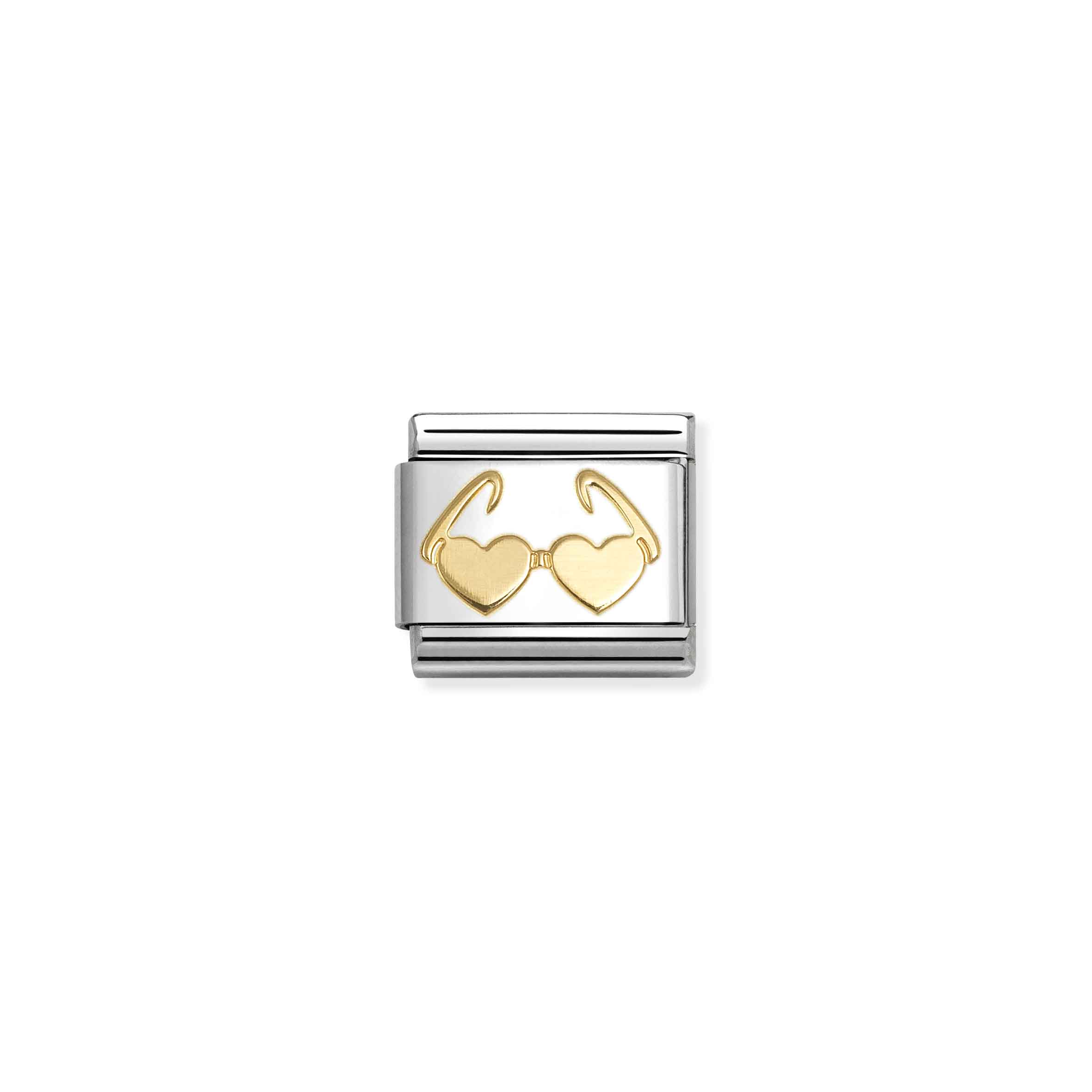 NOMINATION COMPOSABLE CLASSIC SYMBOLS HEART GLASSES