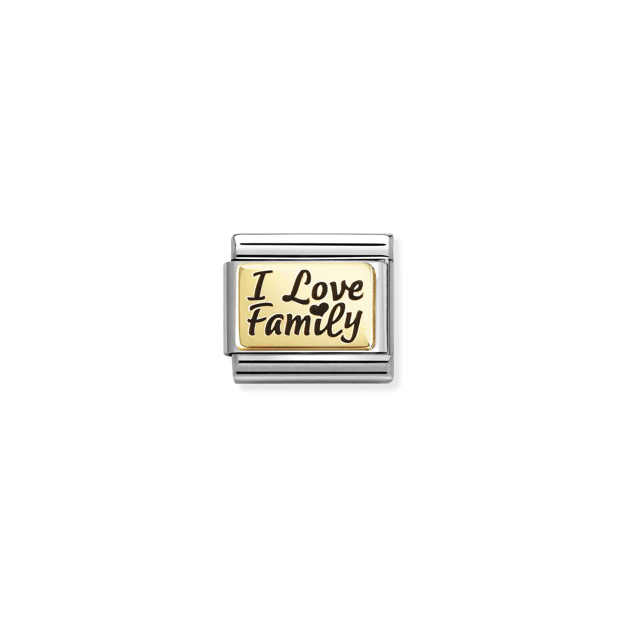NOMINATION COMPOSABLE CLASSIC PLATES (IC LOVE FAMILY