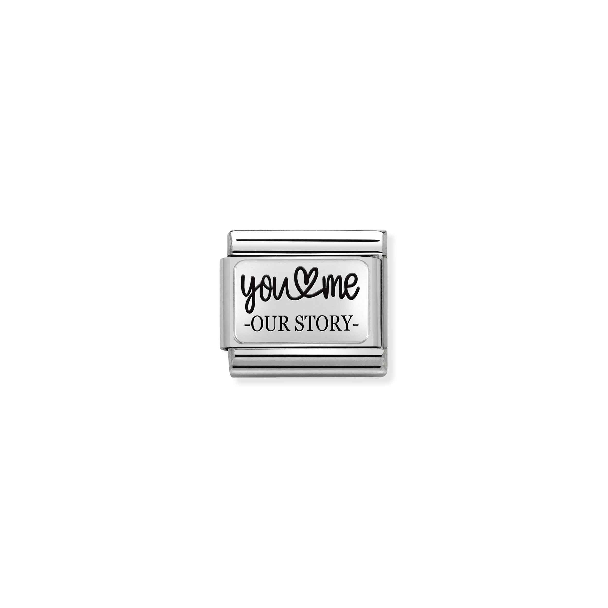 NOMINATION COMPOSABLE CLASSIC PLATEYOU AND ME STORY