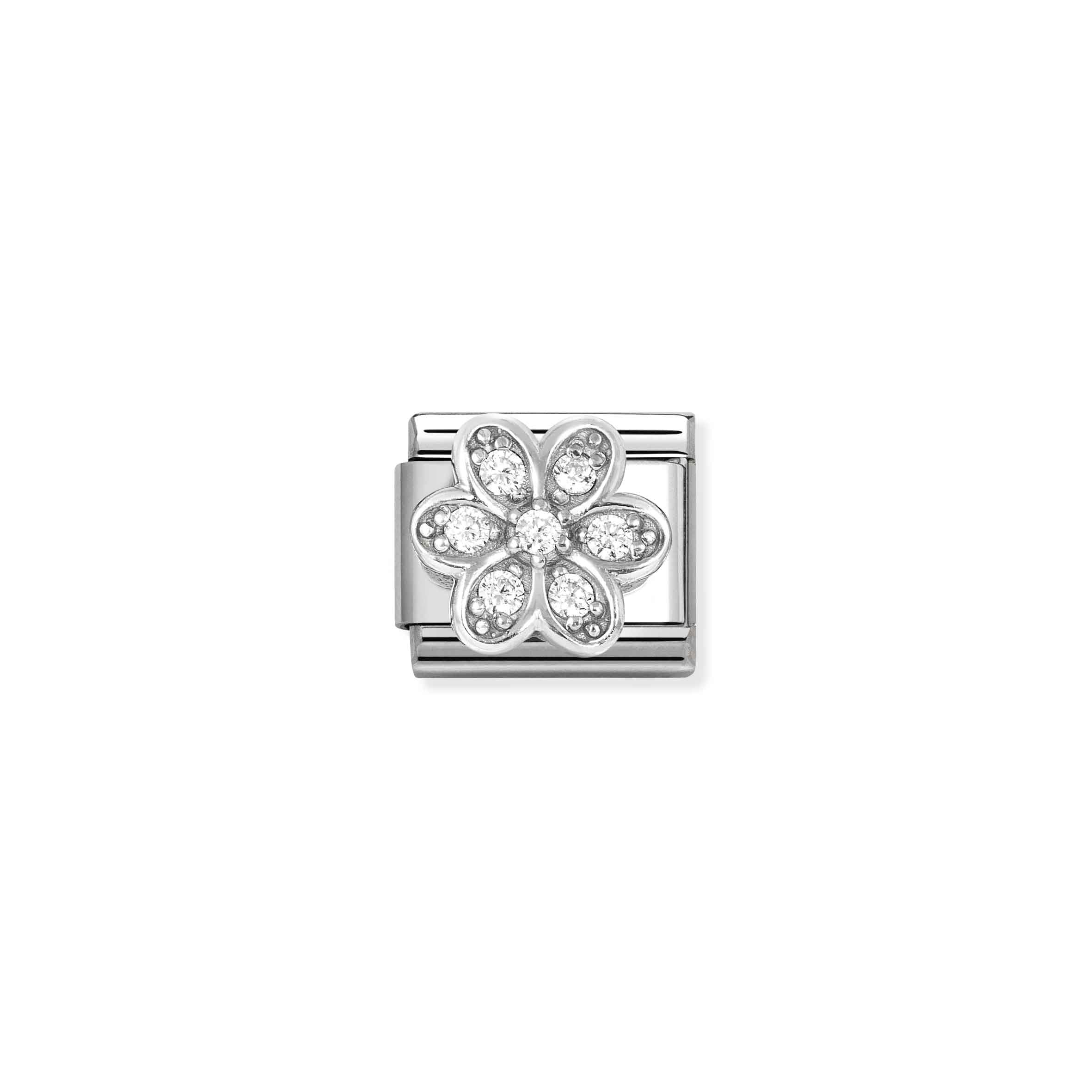 NOMINATION COMPOSABLE CL SYMBOL WHITE DAISY