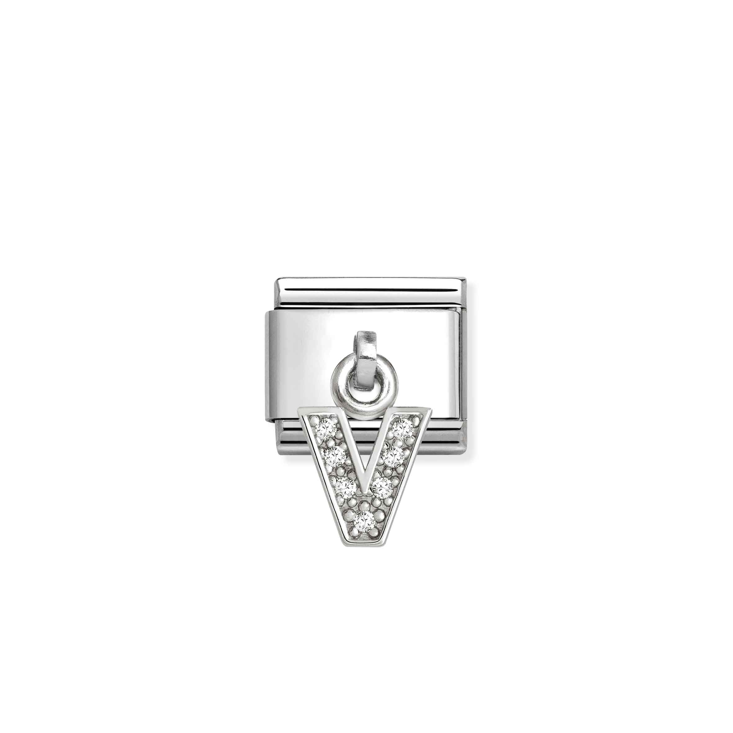 NOMINATION COMPOSABLE CLASSIC CHARMS LETTER V