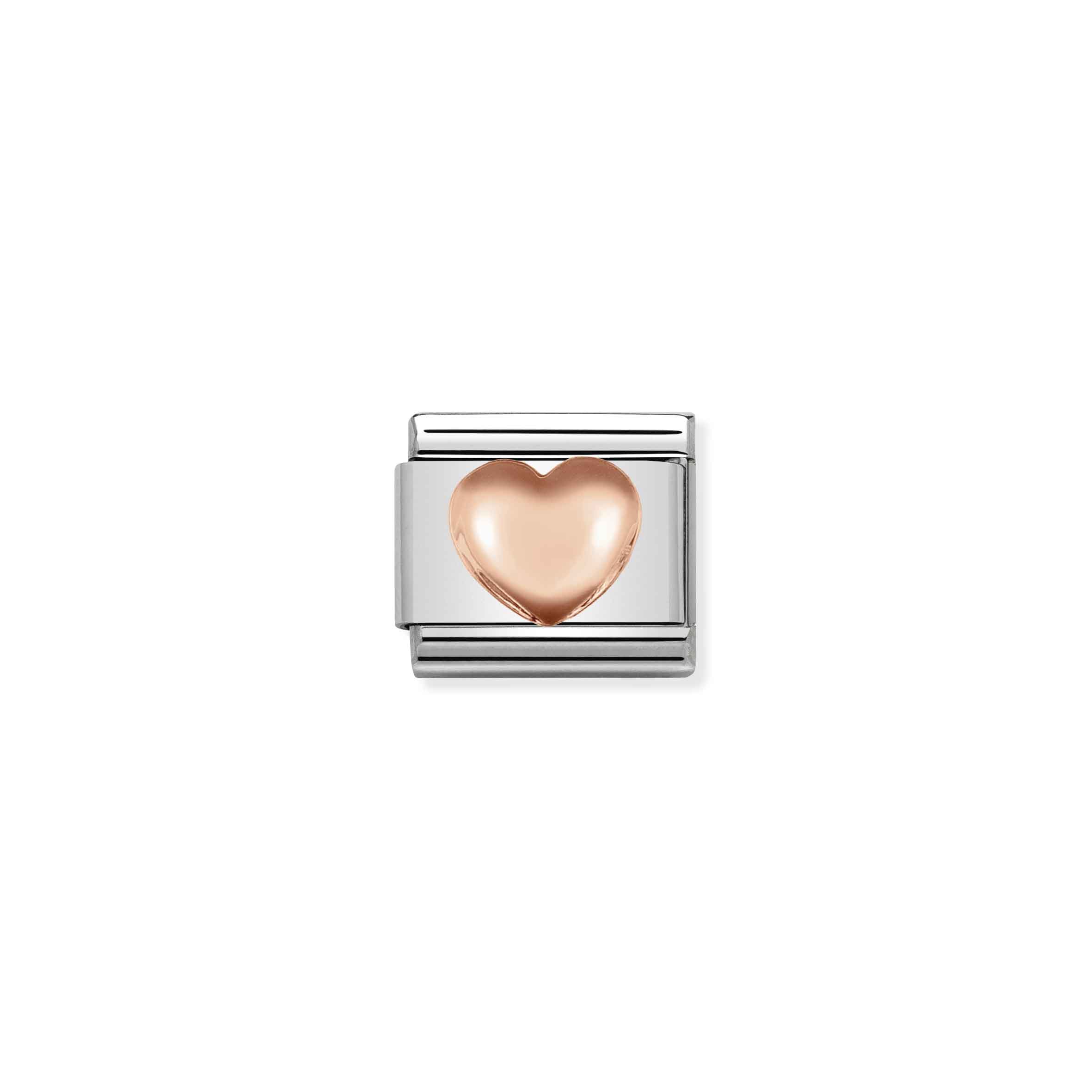 NOMINATION COMPOSABLE CLASSIC SYMBOL RAISED HEART