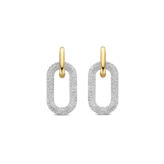 Signature Open Zirkonia Hoops
Zirkonia / Goudkleurig Verguld