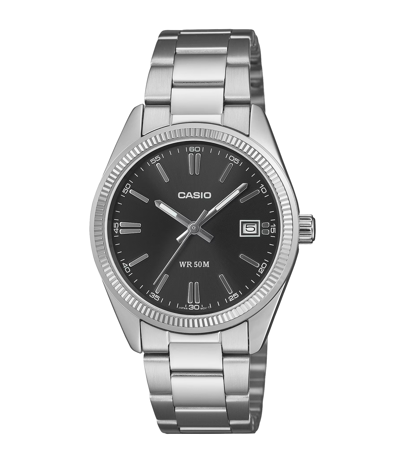 Het Casio Analoog Horloge UTP-1302PD-1AVEF is een stijlvol polshorloge met een zilverkleurige roestvrijstalen band en een zwarte wijzerplaat. Uitgerust met een datumfunctie en kwartsuurwerk. Het horloge is waterbestendig tot 5 ATM en heeft een mineraalglas. Perfect voor dagelijks gebruik en formele gelegenheden.