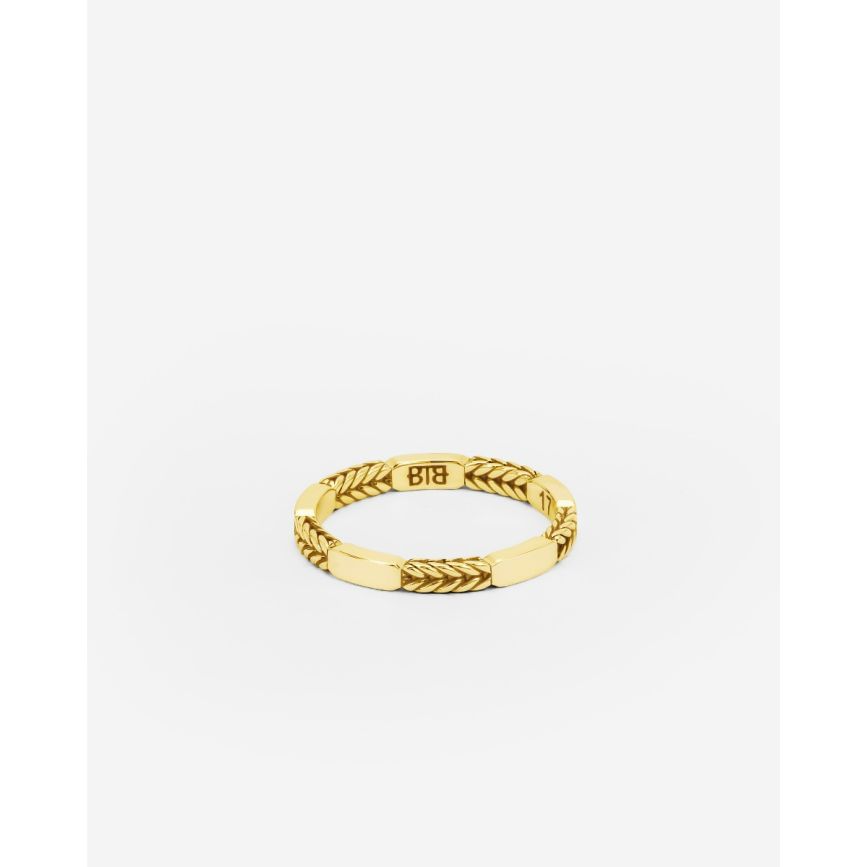 Stacking Ring Barbara Mix Gold Vermeil