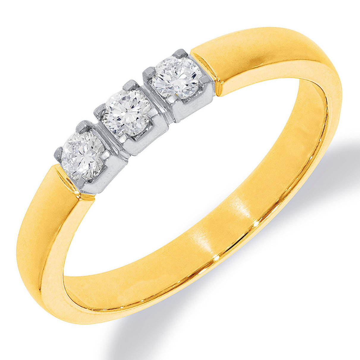 De Memoire Ring 3-0.22 Crt H SI, model GBG0683, is een prachtige geheugenring voor speciale gelegenheden. Met een ringmaat van 54 en gemaakt van 14-karaats goud, is deze ring versierd met diamanten van in totaal 0,15 karaat. De gouden en zilverkleurige uitstraling maakt het perfect om te dragen bij zowel formele als casual outfits.