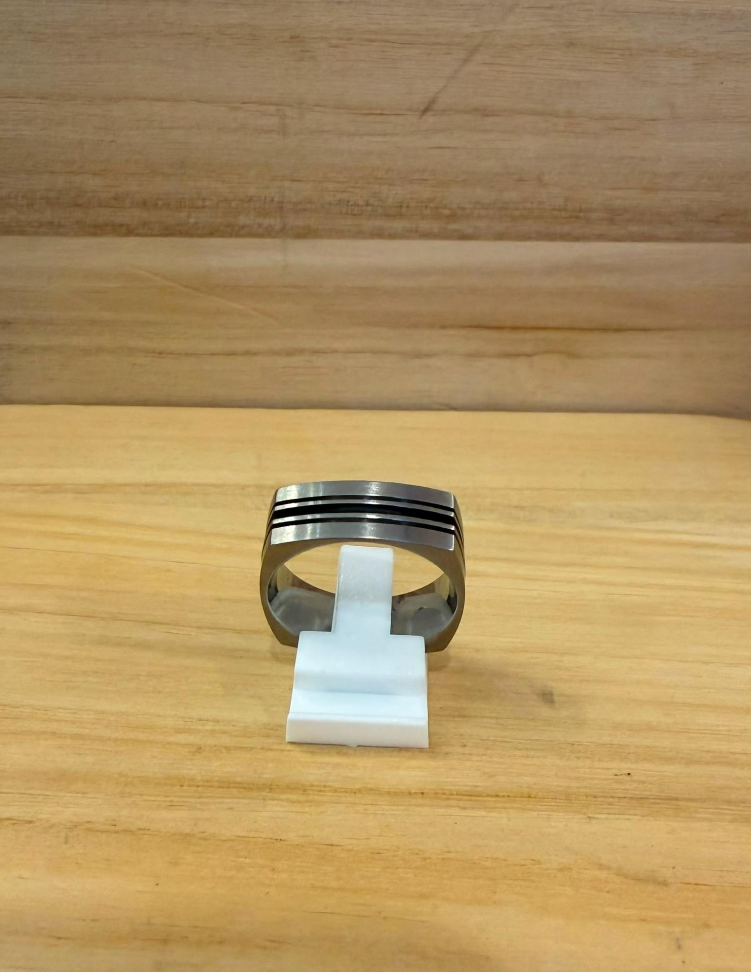 Stalen ring, rubber