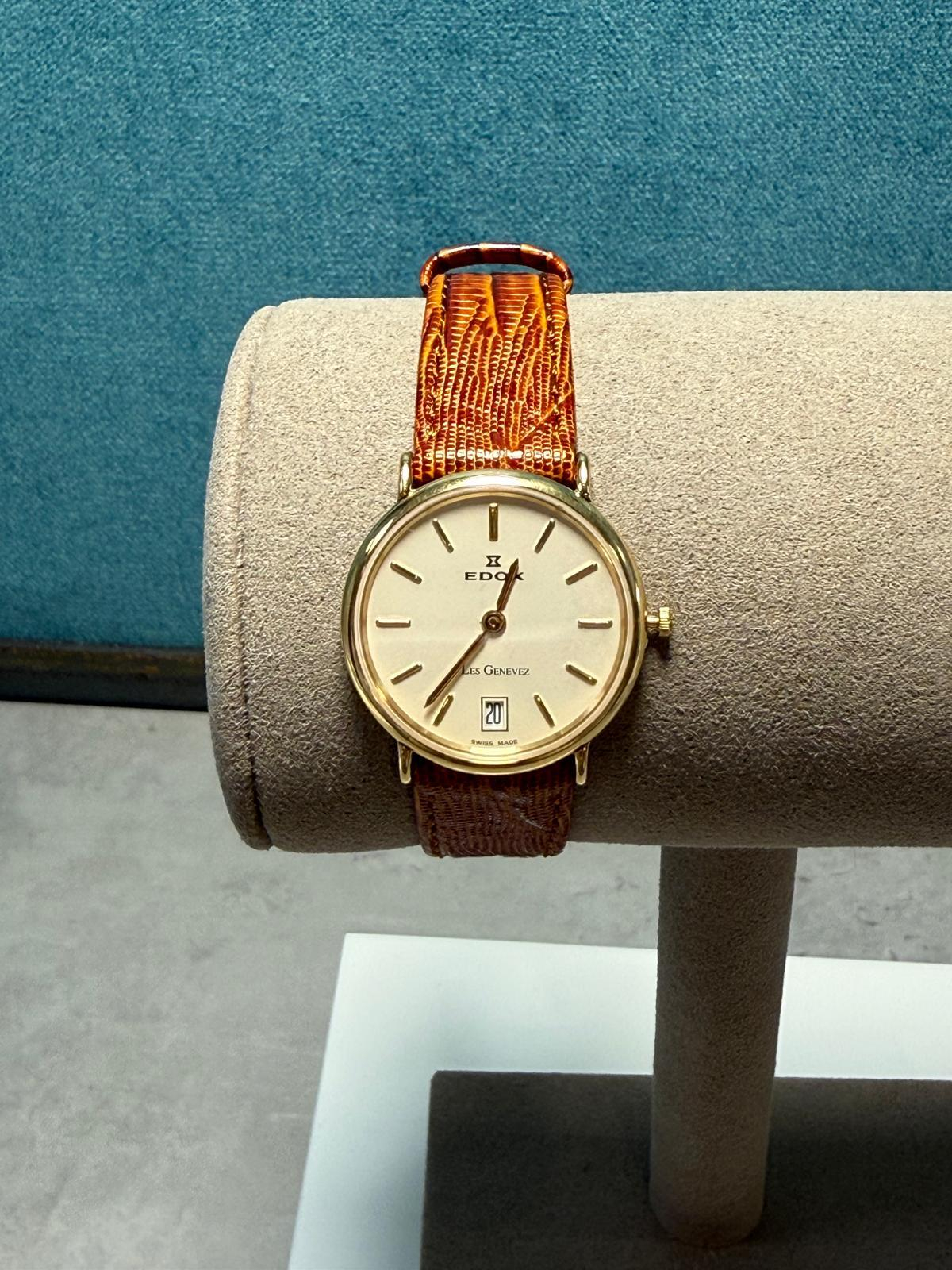 EDOX WATCH 26002GOUD SAFFIER