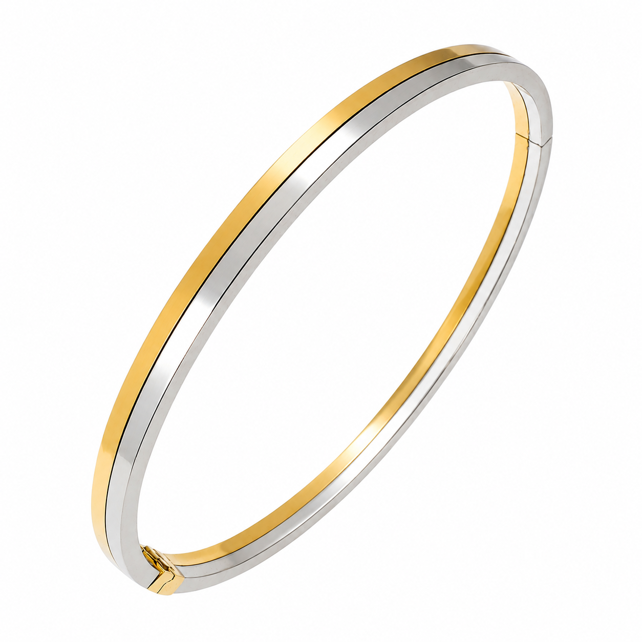 Fjory bicolor spangband 61 mm 14 karaat | 41-A3861022
