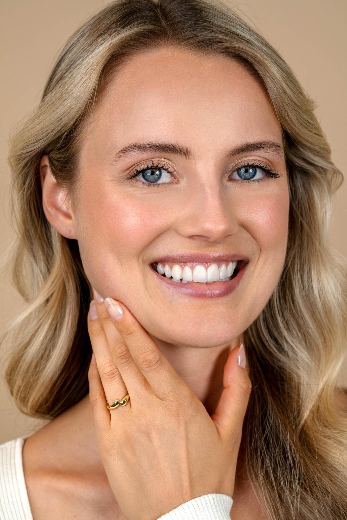 Ring gg.verg. slagmodel glad mt.60