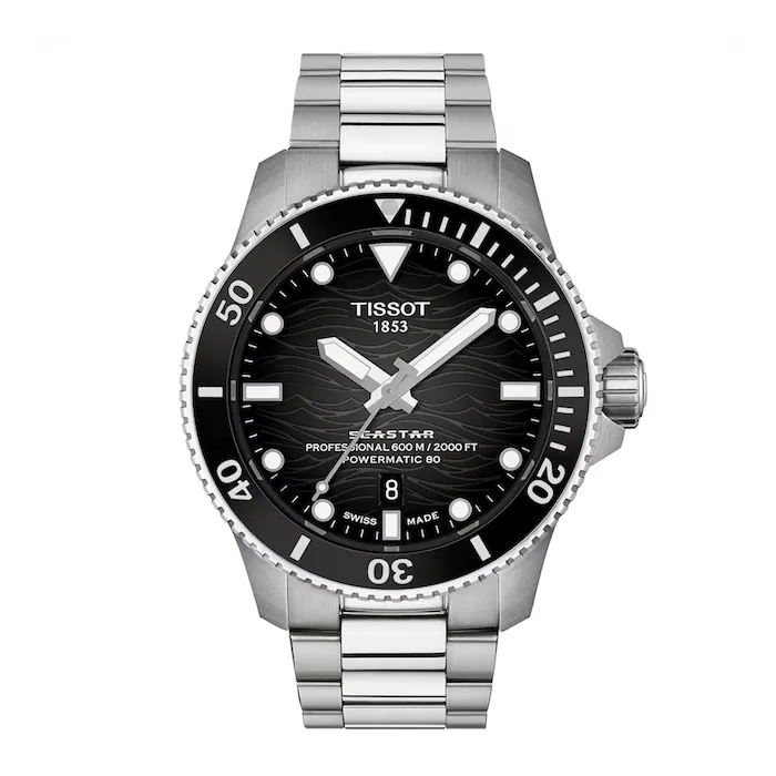 Tissot - Seastar 1000 40mm, Automaat Cal: Powermatic 80, 300 meter WR, Saffierglas - T1209071105100