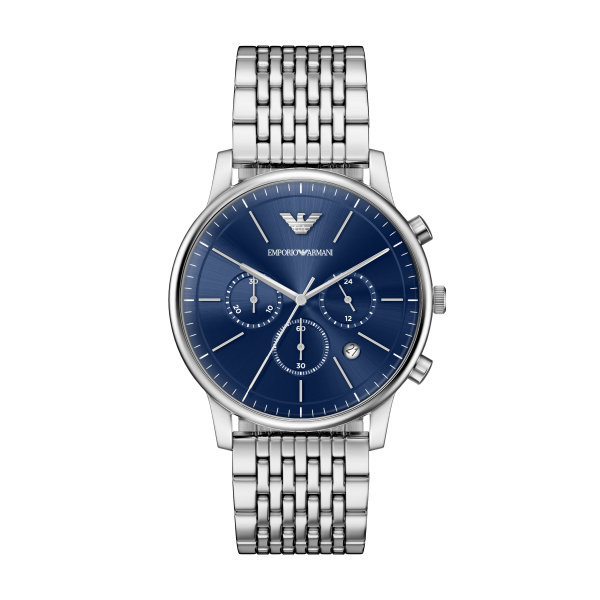 Emporio Armani Quarts heren polshorloge model AR11771 uit de Minimalist collectie. 5 ATM Waterdicht.