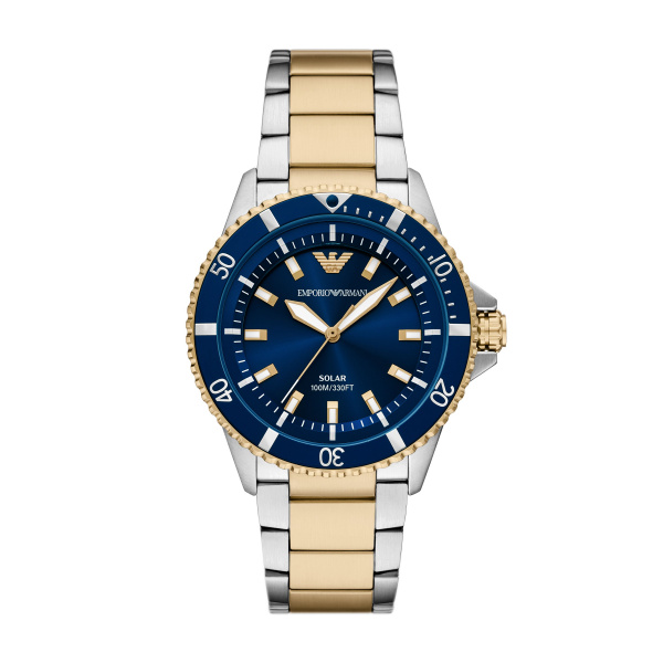 Emporio Armani Quarts heren polshorloge model AR11738 uit de World Explorer collectie. 10 ATM Waterdicht.