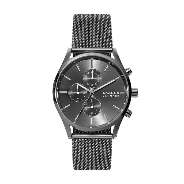Skagen Quarts heren polshorloge model SKW6608 uit de Holst Chronograph collectie. 3 ATM Waterdicht.