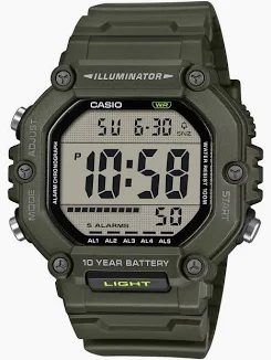 Die Casio Herrenuhr DIGITAL gr&uuml;n, Modellnummer AE-1600HX-3AVEF, bietet ein robustes Design und eignet sich hervorragend als Armbanduhr (Kategorie: WATCH, Typ: WRIST). Tragen Sie die Uhr bequem am Handgelenk, um Stil und Funktionalit&auml;t in Ihrem Alltag zu vereinen. Perfekt f&uuml;r Outdoor-Aktivit&auml;ten und den t&auml;glichen Gebrauch, ein Must-have f&uuml;r jeden Uhrenliebhaber.