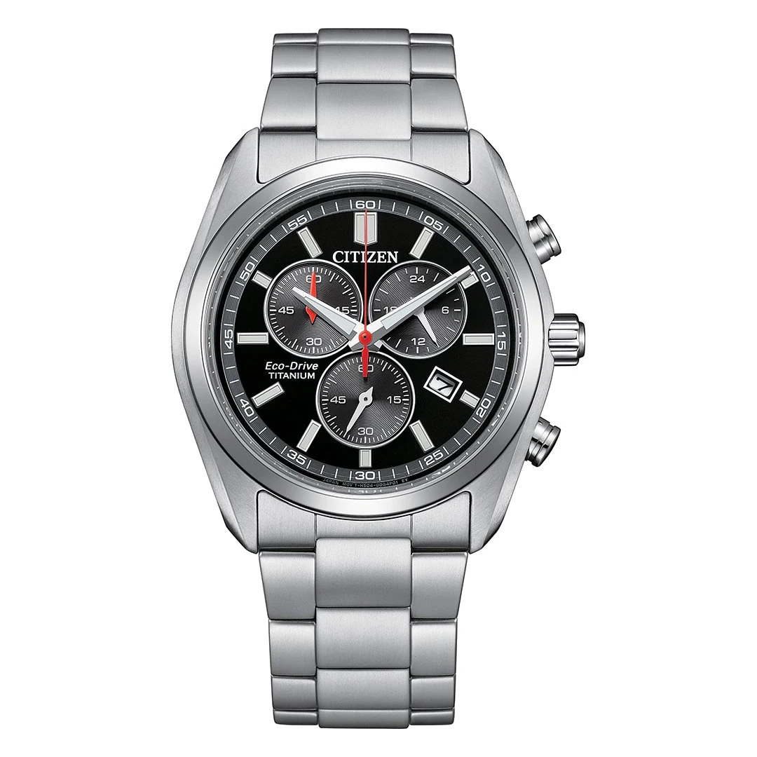 Het Citizen Super Titanium AT2590-59E horloge met modelnummer 4974374350534 is een elegante polshorloge, met een zilverkleurige titanium kast van 40 mm en een zonne-energie uurwerk. Het beschikt over een chronograaf en datumfunctie. Draag deze stijlvolle en duurzame klok bij zowel formele als informele gelegenheden voor een verfijnde uitstraling.