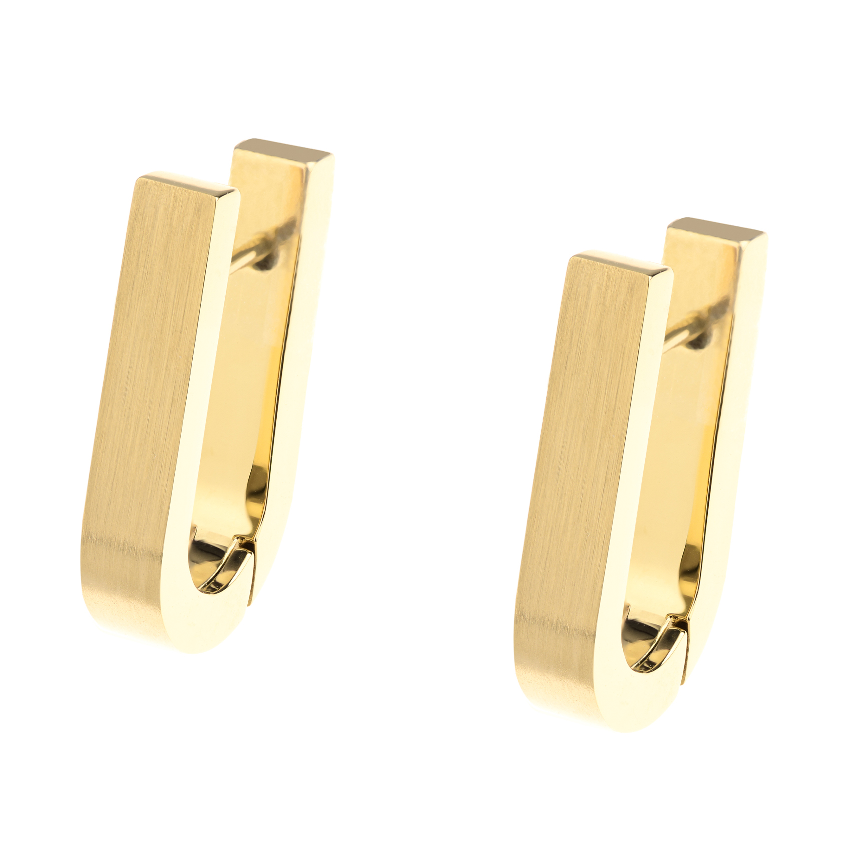 Die Creole E764 besticht durch vergoldeten, mattierten Edelstahl und ist ein eleganter Bestandteil der Kategorie Schmuck, speziell als Creolen-Ohrringe. Ideal als stilvolles Accessoire f&uuml;r den Alltag oder besondere Anl&auml;sse, verleihen sie jedem Outfit eine zeitlose Eleganz. Kombinieren Sie sie mit abgestimmten Gold- oder Edelstahlschmuckst&uuml;cken f&uuml;r einen harmonischen Look.