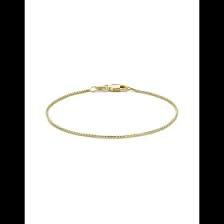 14 karaat geel gouden ketting mori gold filled 60 cm lang, 1.5mm dik