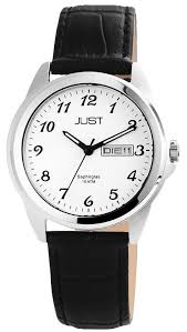 Der Just Watch HAU Lederband Quarz, Modellnummer JU20125-002, kombiniert stilvolles Design mit hochwertigen Materialien. Mit einem runden Saphirglasgeh&auml;use, wei&szlig;em Zifferblatt und arabischen Indizes bietet er ein analoges Anzeigeformat. Wasserdicht bis 100 Meter. Tragen Sie diese Uhr als elegantes Accessoire am Handgelenk f&uuml;r jeden Anlass, ob im B&uuml;ro oder in der Freizeit.