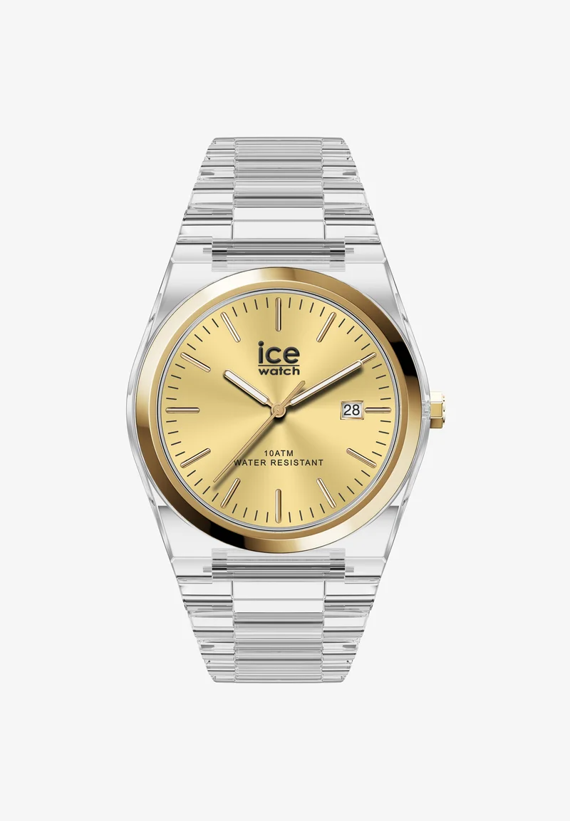 Productnaam: ICE power PW1 Transparent Gold - 41mm 3H+D  
Modelnummer: 025778 

Kenmerken:  
- Categorie: Horloge  
- Horlogetype: Polshorloge  
- Elegant en stijlvol transparant goud design  
- Geschikt voor elke gelegenheid  

Draagtip: Combineer met een casual of formele outfit voor een verfijnde look. Dit horloge voegt een vleugje elegantie toe aan elke stijl.