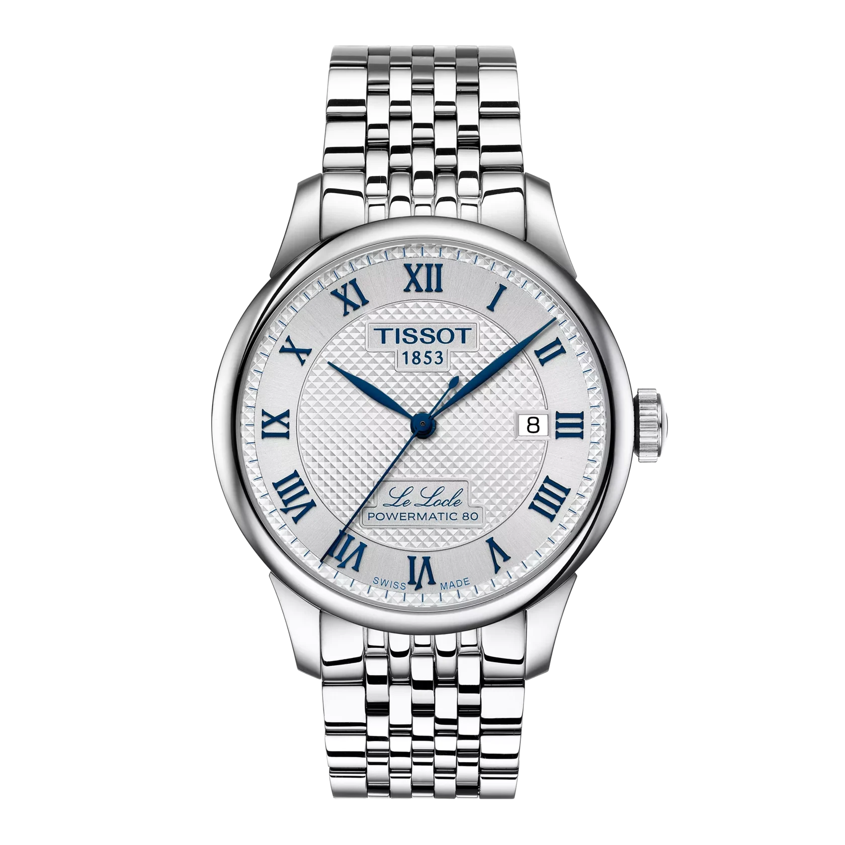 De Tissot Le Locle T0064071103303 is een verfijnd horloge met een zilverkleurige wijzerplaat en band, vervaardigd van roestvrij staal. Het heeft een automatisch Zwitsers uurwerk, datumfunctie, saffierglas en is hypoallergeen. Met een waterdichtheid van niveau 3 en antiallergische eigenschappen, is het perfect voor dagelijks gebruik. Draag het bij formele gelegenheden of zakelijke bijeenkomsten.