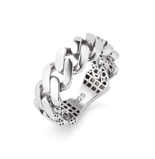 	Heren
Kleur	Zilverkleurig
Productgroep	Ringen
Sieraden materiaal	Zilver
Soort	Ringen
Soort bewerking	Gerhodineerd