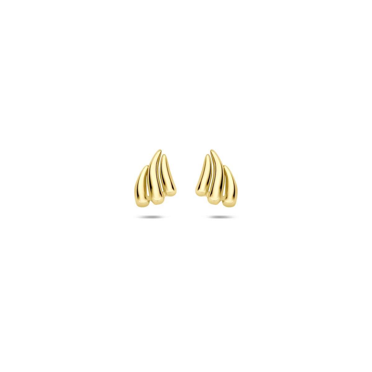 Oorknop van 9k goud