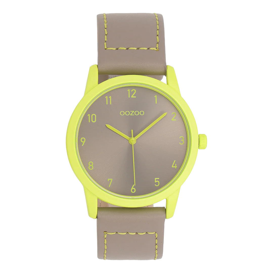 oozoo horloge leren band