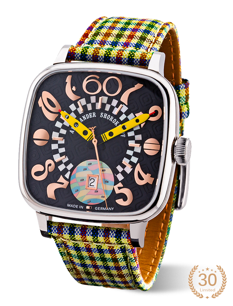 Polshorloge Alexander Shorokhoff model Kandy Fantasy. nummer 13 van 30