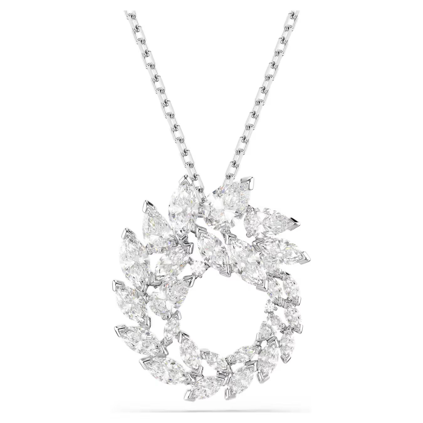 Deze ronde hanger is de definitie van Mesmera-glamour, met een centraal motief dat fijn is ingelegd met heldere Swarovski Zirkonia. Draag hem voor een pure uiting van elegantie en licht. De oogverblindende sieraden van Mesmera combineren klassieke silhouetten met een fascinerende verfijning, wat zorgt voor unieke, persoonlijke looks die altijd een statement maken.

Artikelnr.: 5759837
Collectie:  Mesmera
Lengte (minimum - maximum): 38 - 45 cm
Formaat motief: 2.4 x 2.1 cm
Materiaal:  Rodium-verguld, Cubic zirconia
Kleur:  Wit
Type sluiting:  Karabijn