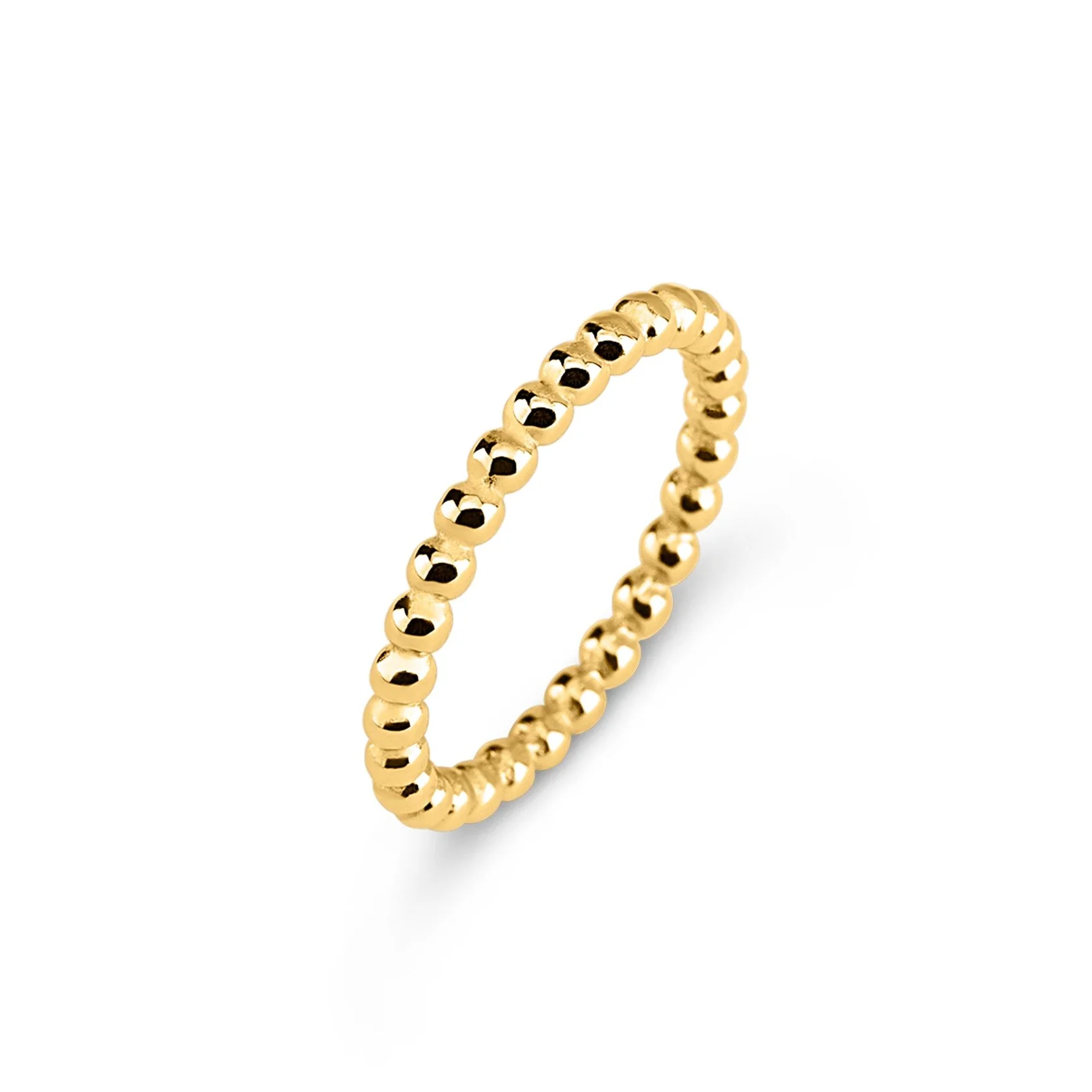 De Melano Friends Hailey ring mag niet ontbreken in jouw ring stack! Gebruik deze schattige balletjesring als aanschuifring bij een Vivid of Twisted ring of stapel meerdere Friends ringetjes voor een speelse look. De Hailey ring is 2 mm breed en is verkrijgbaar in een zilver-, rose goud- of goudkleurige plating.