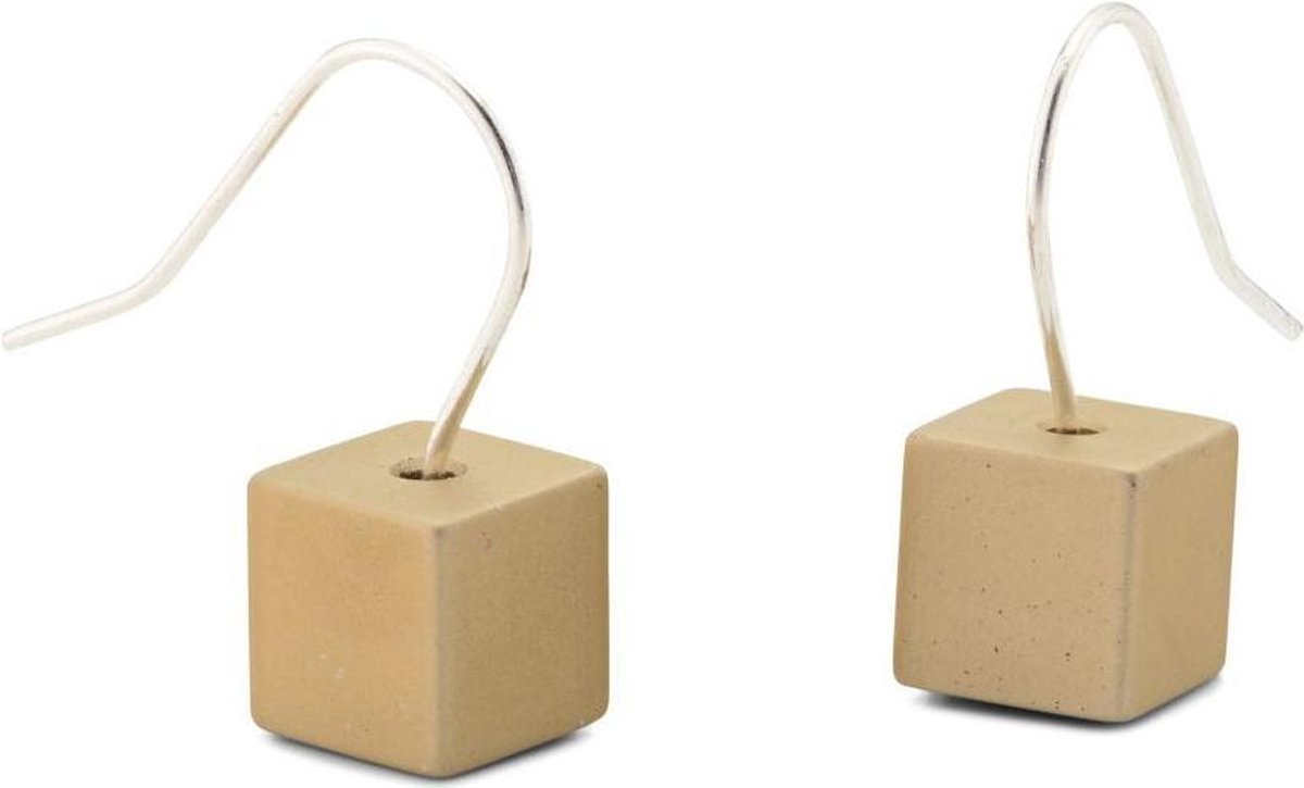 Oorhangers gold aluminium