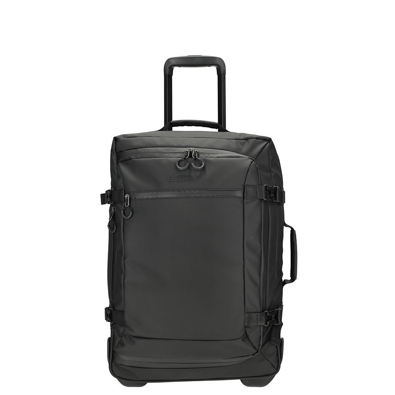 Stockholm Handbagage Wieltas 38,5L &ndash; Lichtgewicht en Waterafstotend

De Stockholm handbagage wieltas is de ideale reisgenoot voor een weekendje weg of vliegreis. Deze lichtgewicht reistas met wielen is gemaakt van duurzaam, waterafstotend polyester en voldoet aan het handbagageformaat. Dankzij de soepele inline skate wielen, uitschuifbare trekstang en handige inpakriemen reis je comfortabel en georganiseerd.

Specificaties:

Handbagageformaat: 35 x 20 x 55 cm
Inhoud: 38,5 liter
Gewicht: 2,6 kg
Waterafstotend polyester
Twee inline skate wielen
Uitschuifbare trekstang
Hoofdvak en binnenvak met ritssluiting
Inpakriemen
Boven- en zijhandvat
Lockable pullers