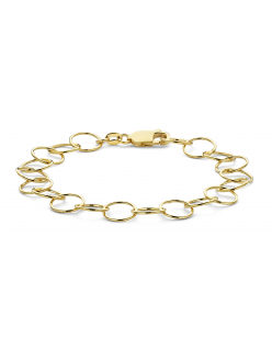 Luxe 14 karaat Mori Gold Filt&eacute;&reg; sieraad - Model Ronde, Cirkel schakels 10,4mm breed - Duurzaam, stijlvol en comfortabel Ontdek de perfecte balans tussen luxe en dagelijks draagcomfort met Mori Gold Filt&eacute;&reg;. Elk sieraad is vervaardigd met een buitenlaag van &eacute;cht 14 karaat goud, naadloos verbonden met een speciaal ontwikkelde Auracore&reg; kern - een hoogwaardige legering die zorgt voor stevigheid en langdurige glans. Dankzij de massieve kern voelt het sieraad als massief goud en is het nagenoeg ongevoelig voor deuken - ideaal voor intensief dagelijks gebruik. - Duurzaam & slijtvast - Luxe en tijdloze afwerking - Voelt als massief, zonder het gewicht of de prijs - Ontwikkeld voor langdurig draagplezier Mori Gold Filt&eacute;&reg; - vakmanschap uit Nederland, ontworpen voor elke dag.